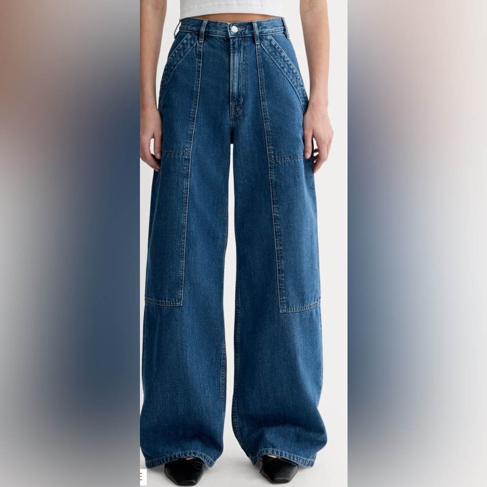 Everlane the Carpenter jeans medium blue